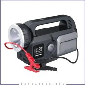 تصویر جامپ استارتر و پمپ باد گرین لاین مدل GNSAVRJSGY ظرفیت ۲۴۰۰۰ میلی‌آمپر 