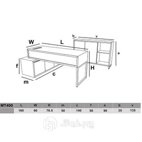 تصویر میز مدیریت مدل MT400 