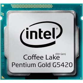 تصویر پردازنده اینتل پنتیوم G5420 3.8GHz کافی لیک ا Intel Pentium G5420 3.80GHz LGA 1151 Coffee Lake CPU Intel Pentium G5420 3.80GHz LGA 1151 Coffee Lake CPU