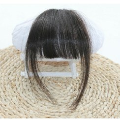 تصویر چتری کم حجم بغل کوتاه رنگ قهوه‌ای 