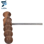 تصویر آچار کوک سنتور چوبی طرح 2 