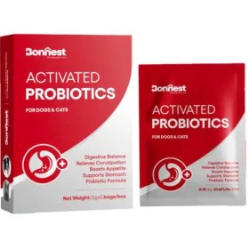 تصویر ساشه پودر پروبیوتیک سگ و گربه بونست 