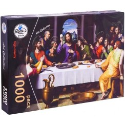 تصویر پازل 1000 تکه رونیز طرح شام آخر 