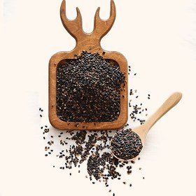 تصویر کنجد سیاه کیلویی 