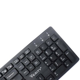 تصویر کیبورد بی سیم وریتی Verity V-KB6112W-N Keyboard Verity V-KB6112W-N