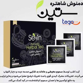 تصویر دمنوش مصفی خون ستین کاملا ارگانیک سلامت محور Herbal Tea