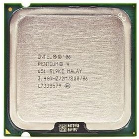 تصویر سی پی یو اینتل Pentium 4 651 3.04GHz استوک 