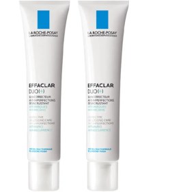 تصویر Effaclar Duo + کرم 40 میلی لیتر - 2 عدد برند La Roche Posay(لاروش پوسای) در دسته ضد جوش، ضد آکنه 