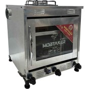 تصویر تنور گازی مبتکر گالوانیزه اجاق دار(2سینی) TG137 