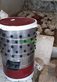 تصویر پرکن مرغ استیل ۳ تایی 