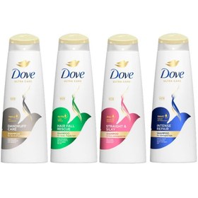 تصویر شامپو صاف و ابریشمی کننده مو داو اصلی مدل (330 ml) STRAIGHT & SILKY 