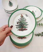 تصویر پیش دستی سرامیکی کاج 