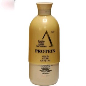 تصویر پروتئین مو آ لیز گلد lizze gold A protein