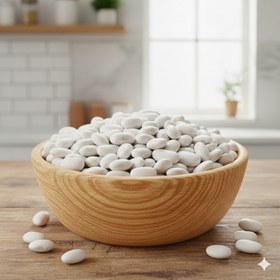 تصویر لوبیا سفید - 1 کیلوگرم 