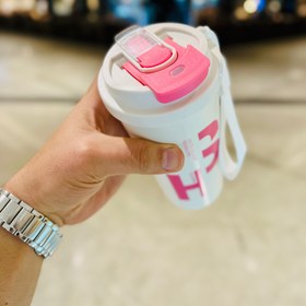 تصویر تراول ماگ دو حالته مدل اچ اس HS two-mode Travel mug