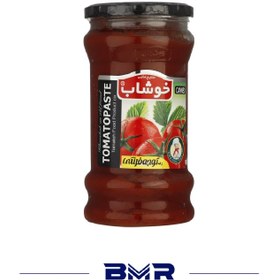 تصویر رب گوجه فرنگی خوشاب شیشه ۶۰۰ گرمی 