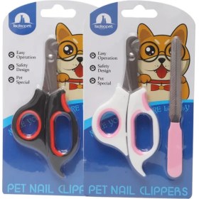 تصویر ناخن گیر گربه همراه با سوهان ناخن cat nail clipper