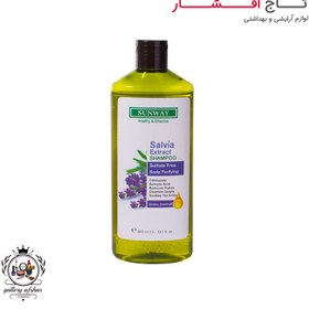 تصویر شامپو مو ضد شوره فاقد سولفات حجم 300 میلی لیتر سان وی Sunway Anti Dandruff Free Sulfate Shampoo 300 ml