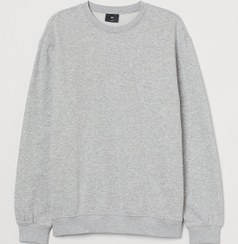 تصویر سویشرت راحت و گشاد برند H&M Relaxed Fit Sweatshirt