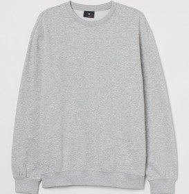 تصویر سویشرت راحت و گشاد برند H&M Relaxed Fit Sweatshirt