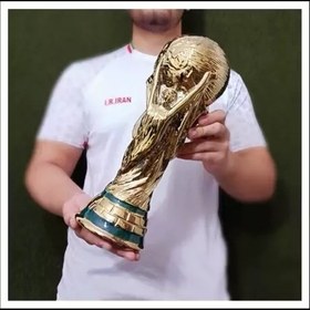 تصویر مجسمه تندیس کاپ جام جهانی Word cup