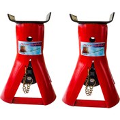 تصویر خرک تعمیرگاهی خودرو جک ایران ظرفیت ۴ تن مجموعه ۲ عددی 