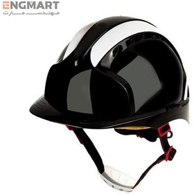 تصویر کلاه ایمنی کار در ارتفاع هترمن ا Hatman's work helmet at height Hatman's work helmet at height