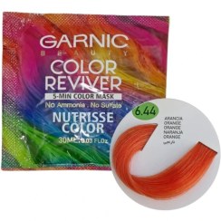 تصویر شامپو رنگ ساشه ای گارنیک نارنجی 6.44 Garnic 