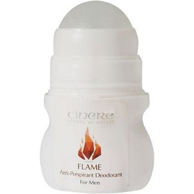 تصویر دئودورانت مردانه با رایحه گرم سینره cinere flame deodorant