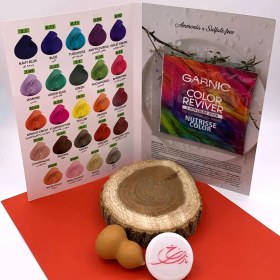 تصویر شامپو رنگ موشکی گارنیک Garnic شماره 6.22 رنگ کله غازی (Green Blue) فانتزی و ضد قرمزی حجم 100 میلی لیتری 