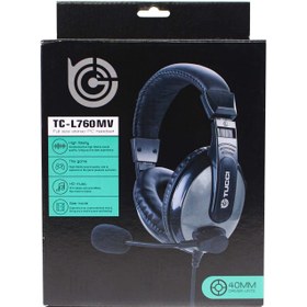 تصویر هدست مخصوص بازی تاچی مدل TC-L760MV ا Tucci TC-L760MV Gaming Headset Tucci TC-L760MV Gaming Headset