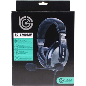 تصویر هدست مخصوص بازی تاچی مدل TC-L760MV TUCCI TC-L760MV Headset