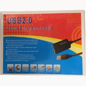 تصویر کابل افزایش طول اکتیو USB 2.0 وی نت طول 20 متر مدل V-CUE20200 V-net Active USB 2.0 Extender cable 20 m