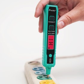 تصویر تستر فاز و نول القایی پروسکیت مدل NT-320 Contact-Type Digital Voltage Tester PROSKIT Nt-320