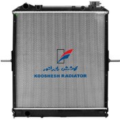 تصویر رادیاتور ایسوزو P700 آلومینیومی 