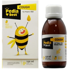 تصویر شربت کاف پدیابست 150 میلی لیتری Pedia Best Cough Syrup 150 Ml