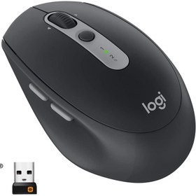 تصویر موس بی سیم لاجیتک M590 ا Logitech M590 Graphite Tonal Silent Wireless Mouse Logitech M590 Graphite Tonal Silent Wireless Mouse