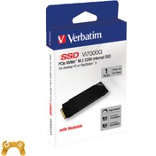 تصویر قیمت و خرید هارد SSD یک ترابایت مخصوص PS5 برند Verbatim 