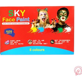 تصویر گریم 6 رنگ اسکای 