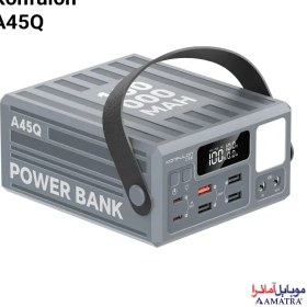 تصویر پاوربانک 100000 میلی آمپر سوپر فست شارژ کانفلون مدل Konfulon A45Q KONFULON POWER BANK 1۰۰۰۰۰mAh Model A45Q