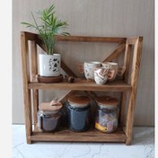 تصویر شلف چوبی(رومیزی) 