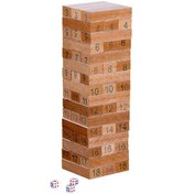 تصویر بازی فکری برج هیجان جنگا مدل MDF سه کاره 