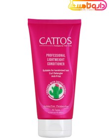 تصویر نرم كننده فاقد سولفات انواع مو 200 میلی لیتر كاتوس Cattos Conditioner For Normal Hair 200 ml