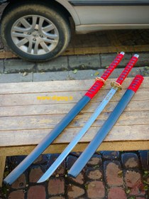 تصویر شمشیر کاتانا مدل Ninja (ضخامت 4 میل) جنس تیغه فولاد فنر آلمانی 