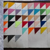 تصویر نمد دو میل رنگی کد ۲۴۶ طوسی اسپرتی 