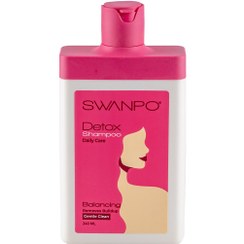 تصویر شامپو روزانه مناسب انواع مو حجم 240 میلی لیتر سوآن پو Swanpo Daily Hair Shampoo 240 ml