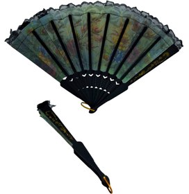 تصویر بادبزن مشکی 