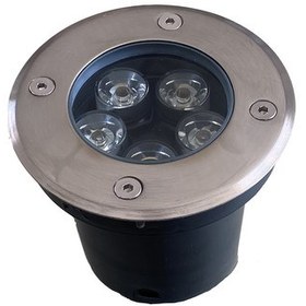 تصویر چراغ دفنی 5 وات مدل دور گرد 