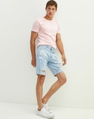 تصویر شلوارک مردانه ال سی وایکیکی lc waikiki | S1M910Z8-311