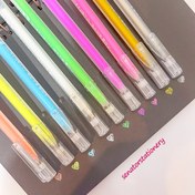 تصویر خودکار نئونی ۰.۷ میلی‌متر بسته ۱۰ رنگی 